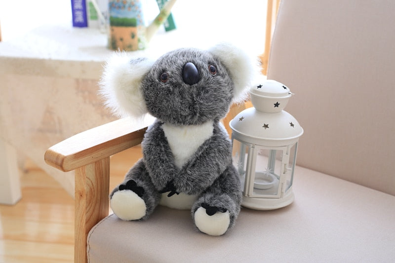 Kawaii Simulation Australia Koala Plush Toy Stuffed Animal Doll Mom Baby Kids Infant Girls Toys Birthday Gift Home Decor
