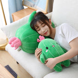 25/40/65CM Kawaii Plush Cactus Toys Stuffed Soft Plant Dolls Pillow for Children Baby Kids Toys Birthday Decoration Gifts