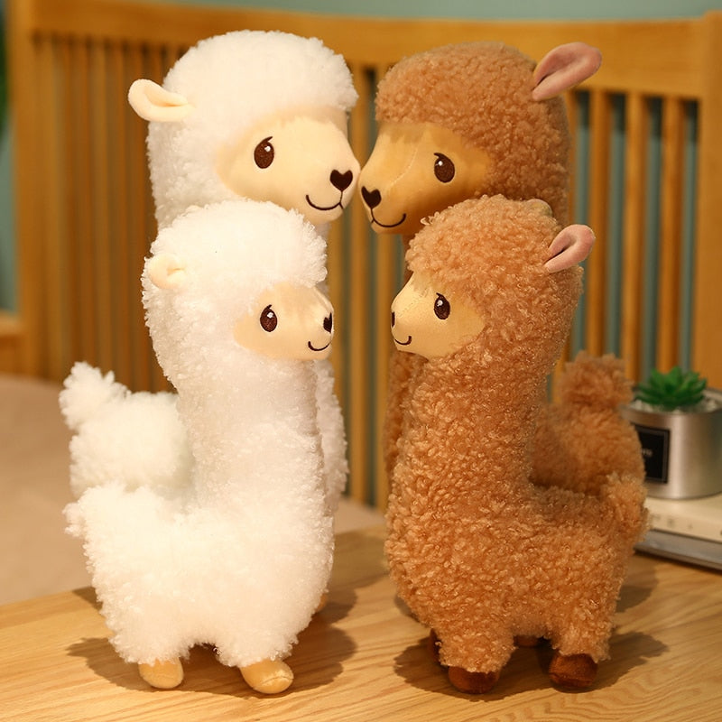 33/43/53cm Kawaii New Style Alpacasso Plush Toys Cute Animal Sheep Dolls Soft Stuffed Alpaca Pillow Home Decor Christmas Gifts