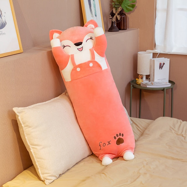 50-130CM Cute Soft Long Cat Boyfriend Pillow Plush Toys Stuffed Pause Office Nap Sleep Pillow Cushion Gift Doll for Kids Girls