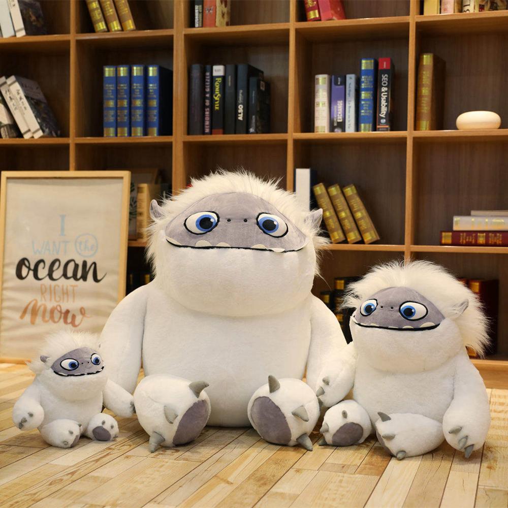 90cm Movie Abominable Snow Yeti plush Toys Cute Anime Dolls Pillow Stuffed Soft Toys for Children Girls New Year Mascot Gift