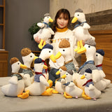 30-75cm Lovely Painter Goose Plush Toy Cute Animal Popular Stuffed Doll Fashion Creative Children Kids Birthday Christmas Gift