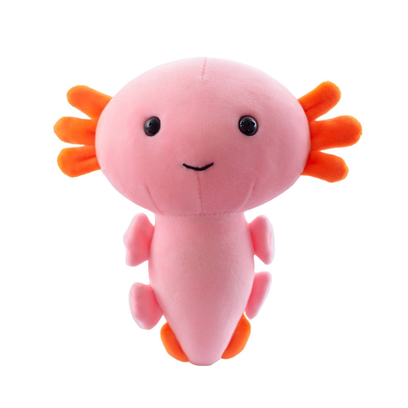 Newest Cartoon Plush Axolotl Plush Toy Kawaii Animal Axolotl Plushie Figure Doll Toy Cartoon Pink Axolotl Stuffed Doll Gifts