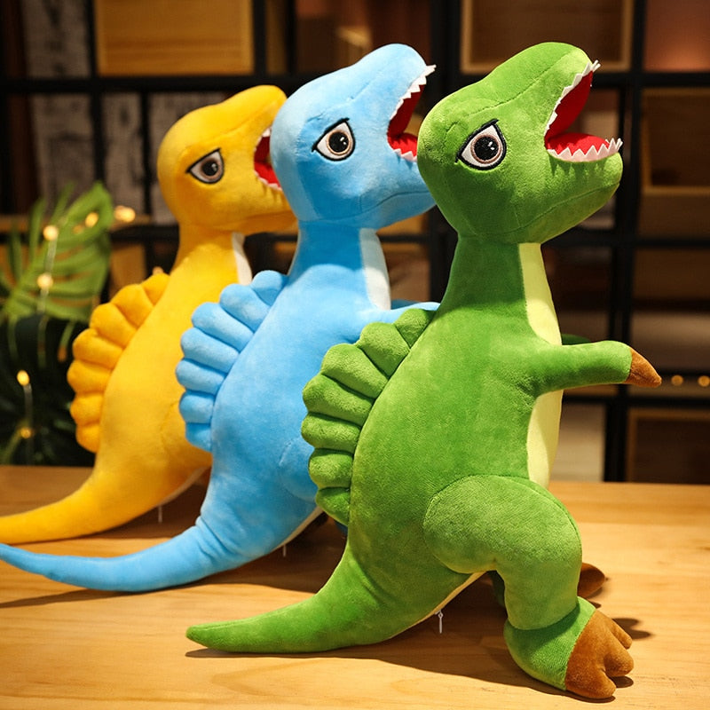 Big Size Dinosaur Plush Pillow Toy Cartoon Spinosaurus Dino Dolls Stuffed Soft Animal Toys Creative Xmas Gift for Baby Kids