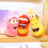 Korean Anime Fun Insect Slug Creative Larva Plush Toys Cute Stuffed Worm Dolls For Children Birthday Gift Hobbies