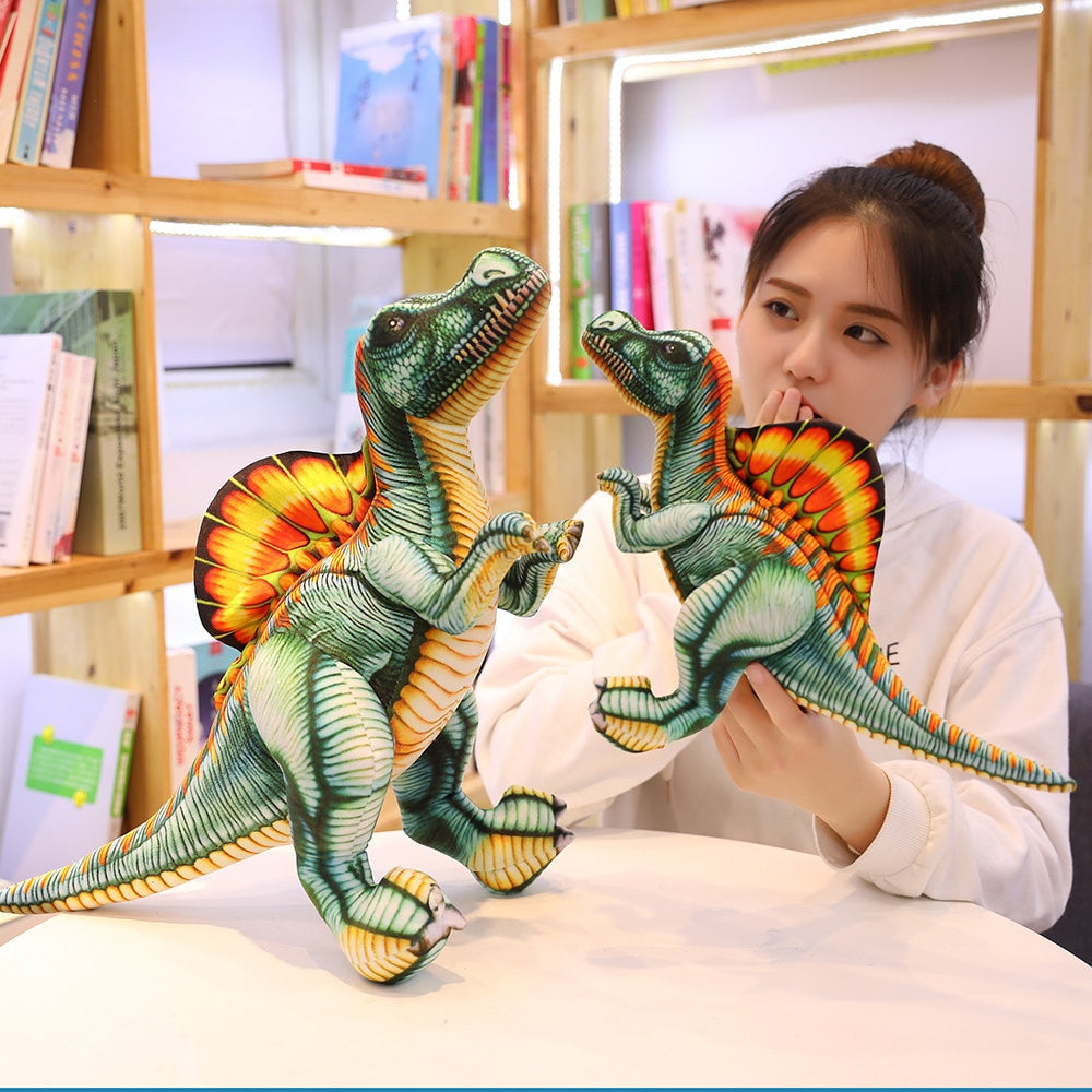 40-100cm New Dinosaur Plush Toys Stuffed Animal Dragon Doll Spinosaurus Toys for Children Lifelike Pillow Kids Birthday Gift