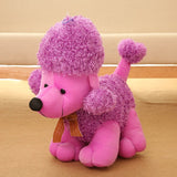 20cm Simulation Plush Poodle Dog Toy Stuffed Animal Dolls Cute Gift Toy Kids Baby Sleeping Appease Doll Valentine Present