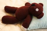 23cm Mr Bean Teddy Bear Animal Stuffed Plush Toy Soft Cartoon Brown Figure Doll Child Kids Gift Toys Birthday Gift