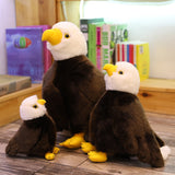 20cm Cute Lifelike Sea Eagle Plush Toys for Children Soft Stuffed Plush Marine Animal Doll Gift for Kids Boy Birthday Presents