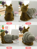 28/40cm Cartoon 3D Cute Turbo Plush Toy Stuffed Animal Toys Cool Turbo Speed Snail Plush Toys For Kid Birthday Gift