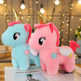 10-20cm Soft Unicorn Plush Toy Baby Kids Appease Sleeping Pillow Doll Animal Stuffed Plush Toy Birthday Gifts for Girls Children
