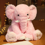 45cm Soft Elephant Plush Pillow Elephant Toys Stuffed Animals Plush Toys Baby Plush Doll Infant Appease Toys Children Gift