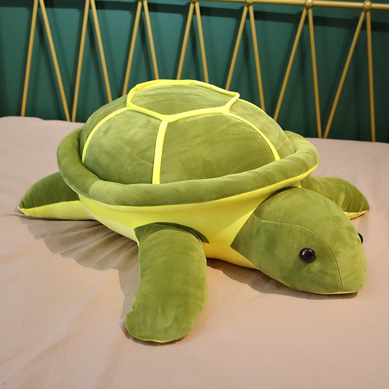 35/45/55cm Lovely Tortoise Plush Toy Kawaii Animal Dolls Stuffed Soft Animal Sea Turtle Pillow Birthday Gifts for Children Girl