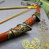 [18CM~7.08"] Traveler's Bow Link LoZ Game Peripherals Metal Long-range Weapons Model 1:6 Home Ornament Decoration Crafts Collection Toys