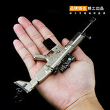 [16CM~6.29"] SOF Combat Assault Rifle SCAR-L Metal Gun Weapons Miniatures 1/6 Soldier Doll Equipment Ornament Crafts Keychain Collection