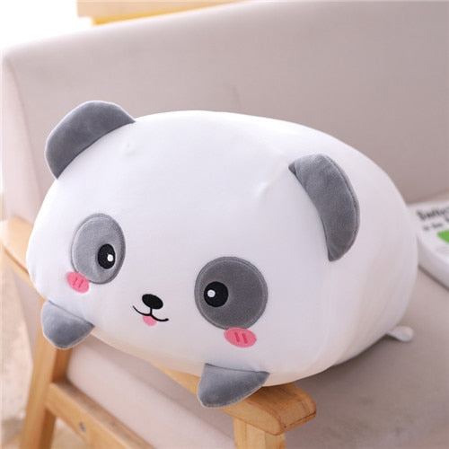 9 Styles Animal Sweet Dinosaur Pig Cat Bear Plush Toy Soft Cartoon Panda Hamster Elephant Deer Stuffed Doll Baby Pillow Gift