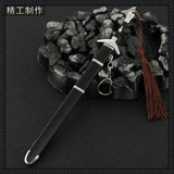 [22CM~8.66"] Metal Sword Weapon Model 1/6 Replica Miniatures Home Ornament Decoration Crafts Collection Toy Equipment Accessorie Boy Kid