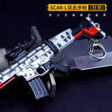 [16CM~6.29"] SOF Combat Assault Rifle SCAR-L Metal Gun Weapons Miniatures 1/6 Soldier Doll Equipment Ornament Crafts Keychain Collection