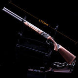 [17CM~6.69"] S686 Double Barrel Shotgun Playerunknown's Battlegrounds PUBG CSGO Game Peripheral Full Metal Firearm Weapon Model Keychain