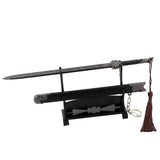 [22CM~8.66"] Abundance Sword Chinese Style Ancient All-metal Cold Weapons Model Home Ornament Decoration Crafts Collection 1/6 Equipment