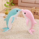 30cm Lovely Dolphin Whale Shark Plush Toys Stuffed Soft Cute Animal Dolls Sofa Decor Baby Pillow Cushion for Kids Children Gifts