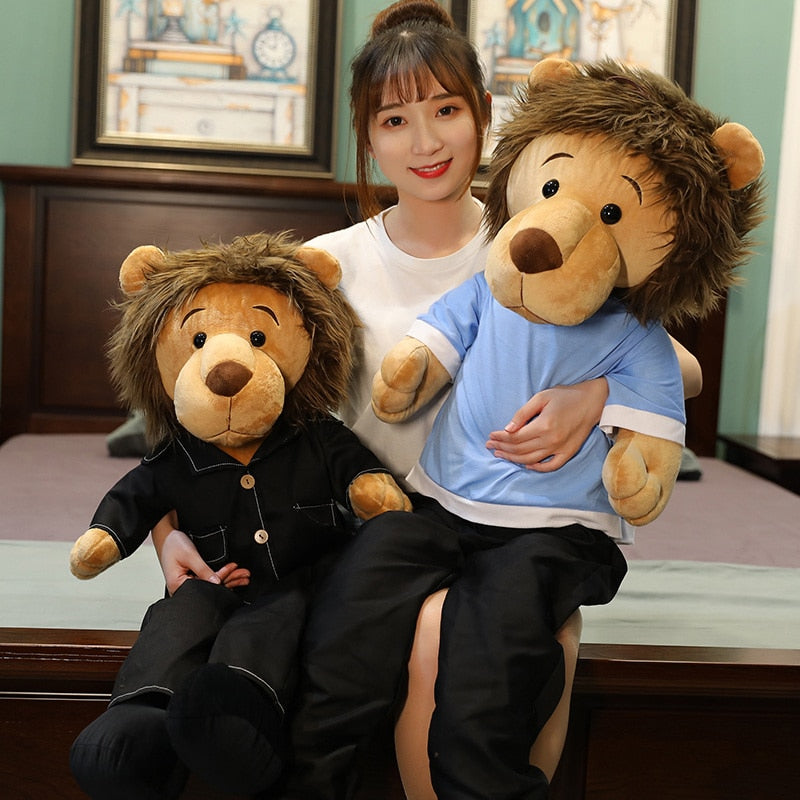 50/65/90cm Cartoon Long Legs Minomi lion Plush Toys Stuffed Animal The Lee MinHo king lion Plush Huggable Doll Gift for Kid Girl